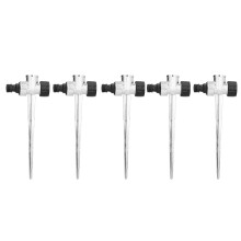 Grassproeierprikker 5 stuks 1/2 inch binnendraad, buitendraad, metalen aansluiting voor grassproeier