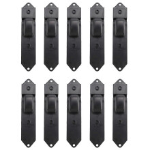 10 interruptores elevadores de cristales para coche, interruptores de control de elevalunas eléctricos