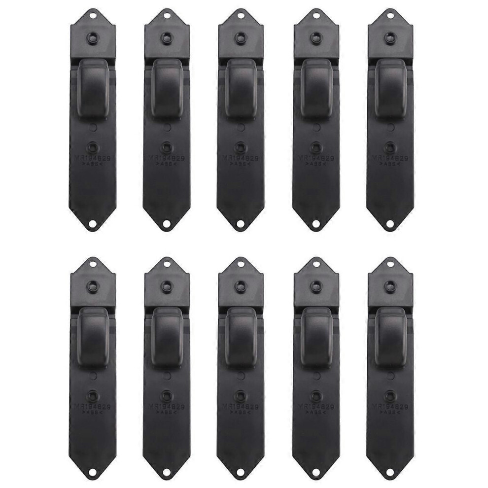 10X Car Glass Lifter Switch Power Window Control Switch Compatible Wingshen Mr194829 9152359417204