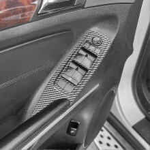 Panelskydd för fönsterhiss, kompatibelt med Mercedes-Benz M-klass W164 2006-2011, kolfibertillbehör,