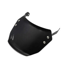Motorcycle Windshield Windscreen Visor Wind Screen Deflector Kit for Bonneville T100 T120 Thruxton 1200 1200R Black