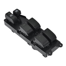 Interruptor eléctrico delantero izquierdo para elevalunas eléctrico de coche compatible con Toyota Corolla