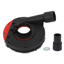 4 inch haakse slijper stofkap met effici?nte filtratie voor kleine haakse slijpers (B-100H, rood/zwart)
