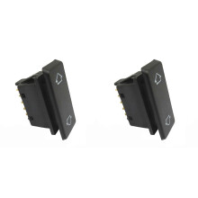 2 botones de control para elevalunas eléctricos compatibles con Peugeot 504 505 404 Citroen ZX AX BX