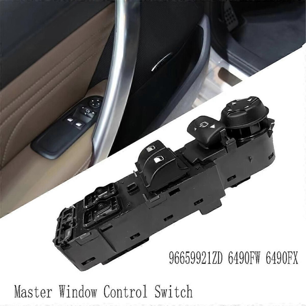 Master Window Control Switch For Peugeot Rcz Window Lifter Switch 9152359416429