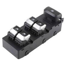 Botón interruptor de la ventanilla eléctrica delantera izquierda del coche compatible con Hyundai Kia
