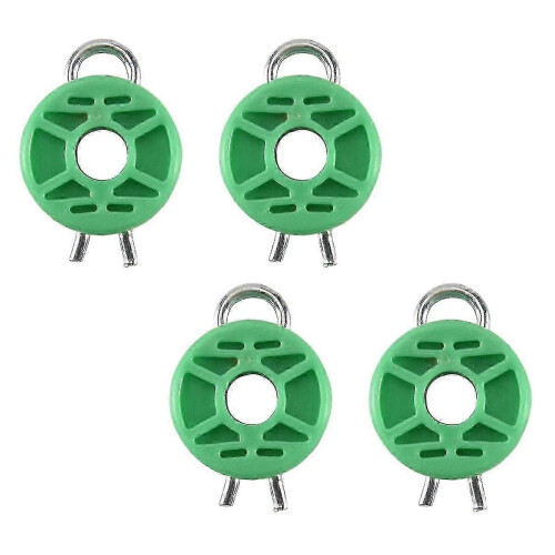 4-Pack Front Power Window Regulator Guide Roller for Saab 9-5, 9-3, 900 - Easy Installation & Replacement