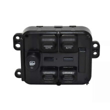 Interruptor de elevalunas eléctrico, interruptor de elevación de cristal 56010677AA, compatible con