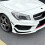 For CLA Class C117 Line 2013-2015 Front Bumper Lip Splitter Spoiler Diffuser Cover Trim 2