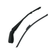 Conjunto de limpiaparabrisas trasero para automóvil, escobilla basculante trasera A0018207344 compatible