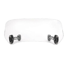 Universal Motorcycle Windshield Extension Adjustable Motorbike Wind Deflector for Honda Suzuki Kawasaki Yamaha
