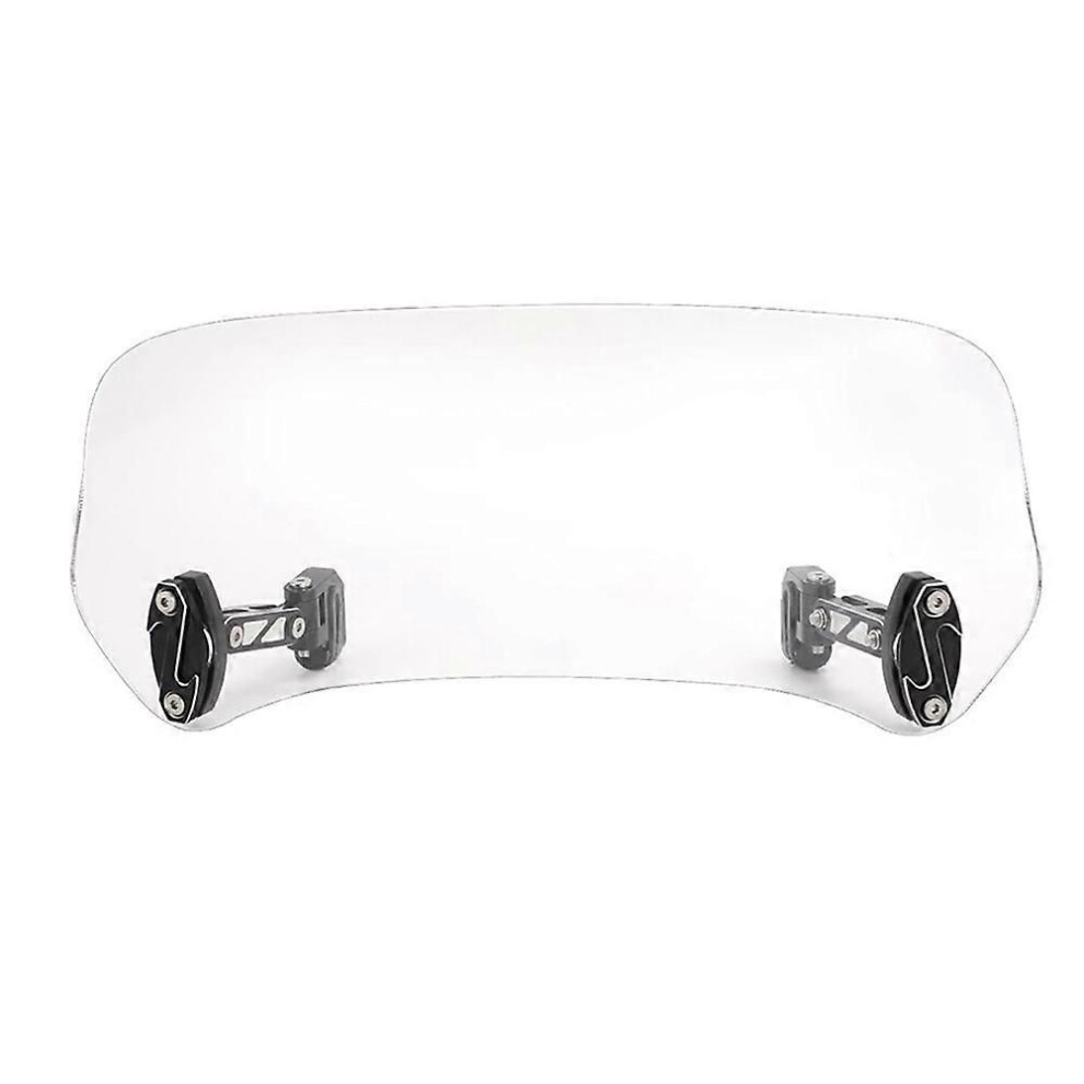 Universal Motorcycle Windshield Extension Adjustable Motorbike Wind Deflector For Honda Suzuki Kawasaki Yamaha 9152359416665