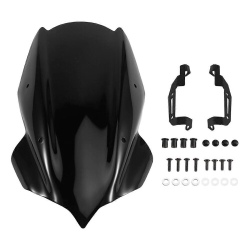 Motorcycle Windshield Front Windscreen Air Deflectors for Z400 250 2019-2022