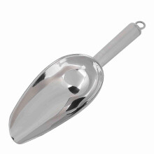 1 Stück multifunktionaler Edelstahl-Eislöffel, Lebensmittellöffel, Kaffeebohnenlöffel, Trockenobstlöffel (8 oz)