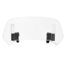 Motorcycle Windshield Transparent Extension Adjustable Spoiler Deflector for BMW KAWASAKI YAMAHA HONDA SUZUKI 36X14cm