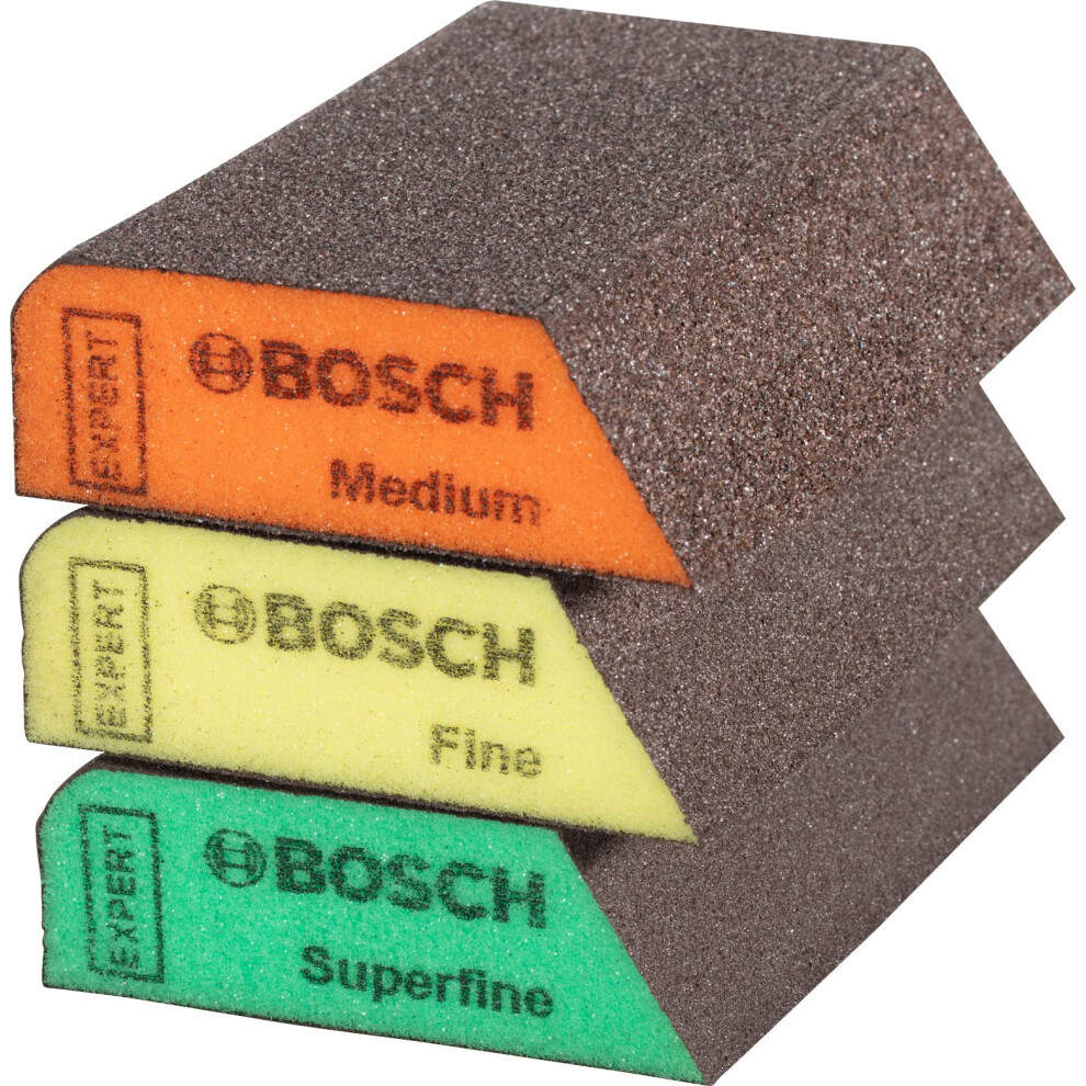 Bosch 3X Expert S470 Combi Blocks For Paint On Wood Softwood Ø 69 X 97 X 26