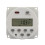 Small Type 7 Days Programmable Digital Displayed Timer Switch 1S~168h 5VA(5V DC) 1