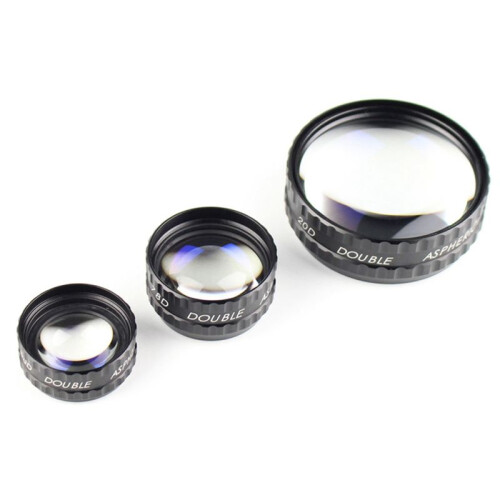 1 Piece Indirect Diagnostic Double Aspheric Lens with Nice Storage Case 78D 2