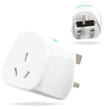 Australia To UK Adapter (2 Pack) | 2 x MyTravelPal Travel Adaptors With 10A Fuse | Accepts Australia, China, New Zealand, Argentina Plugs For Use in