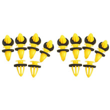 20X Windscreen Side A Pillar Yellow Fastener Trim Clips compatible Land