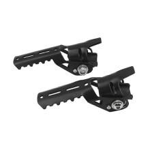 Pedane anteriori pieghevoli per moto, compatibili con R1250GS, R1200GS, ADV LC e barre paramotore da