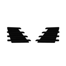 Car Spoiler Canards Front Bumper Lip Splitter compatible C- 2024 European Version Exterior Accessories