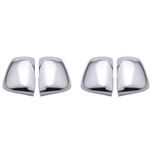 4 coperture decorative cromate in ABS per specchietti laterali, compatibili con i modelli dal 2007 al