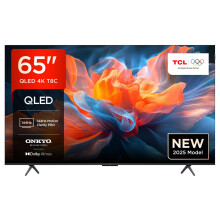 TCL 65T8C-UK 65" 4K 144Hz Gaming QLED Onkyo 2.1 Dolby Atmos Google TV with Dolby Vision & HDR 10+ BBC iPlayer (2025 New Model)