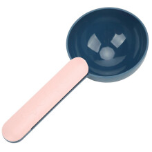 Multifunctionele voerschep met afsluitklem voor huisdieren (katten en honden) (roze, marineblauw)