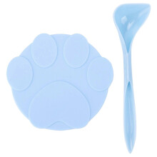 Silikon-Dichtungsdeckel für Katzen- und Hundefutterdosen, Universalgröße, Blau