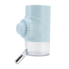 Automatischer, tragbarer Trinkbrunnen für Haustiere, zum Aufhängen, für Katzen und Hunde, Blau, 500 ml