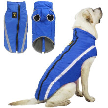 Warm wintervest voor honden, winddicht, reflecterend, hondenjasje voor puppy's, warme outdoor hondenkleding, huisdiervest, hondenkleding