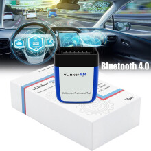 Vgate Vlinker BM+ OBD2 V2.2 Dual Mode Bluetooth 4.0 Car Fault Detector Compatible with Android/iOS