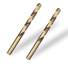 Meccion HSS Cobalt Jobber Drill Bit 2pcs 10mm Twist Drill Bit for Drilling