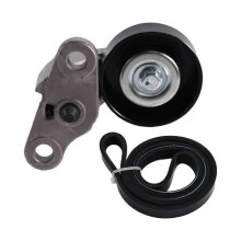 Kit tendicinghia motore, kit cinghia serpentina APTBK232 compatibile con Chevrolet Silverado 1500 1999-2008