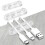 SOULWIT Cable Holder Clips 3Pack Cable Management Cord Organizer Clips Self 1