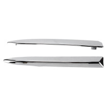 Car Front Bumper Upper Molding Chrome Trim 735455041 Replacement for FIAT 500 2007‑2015