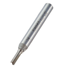 Trend CraftPro Straight Two Flute Router Cutter Bit 14 Inch Shank 3mm Cut D