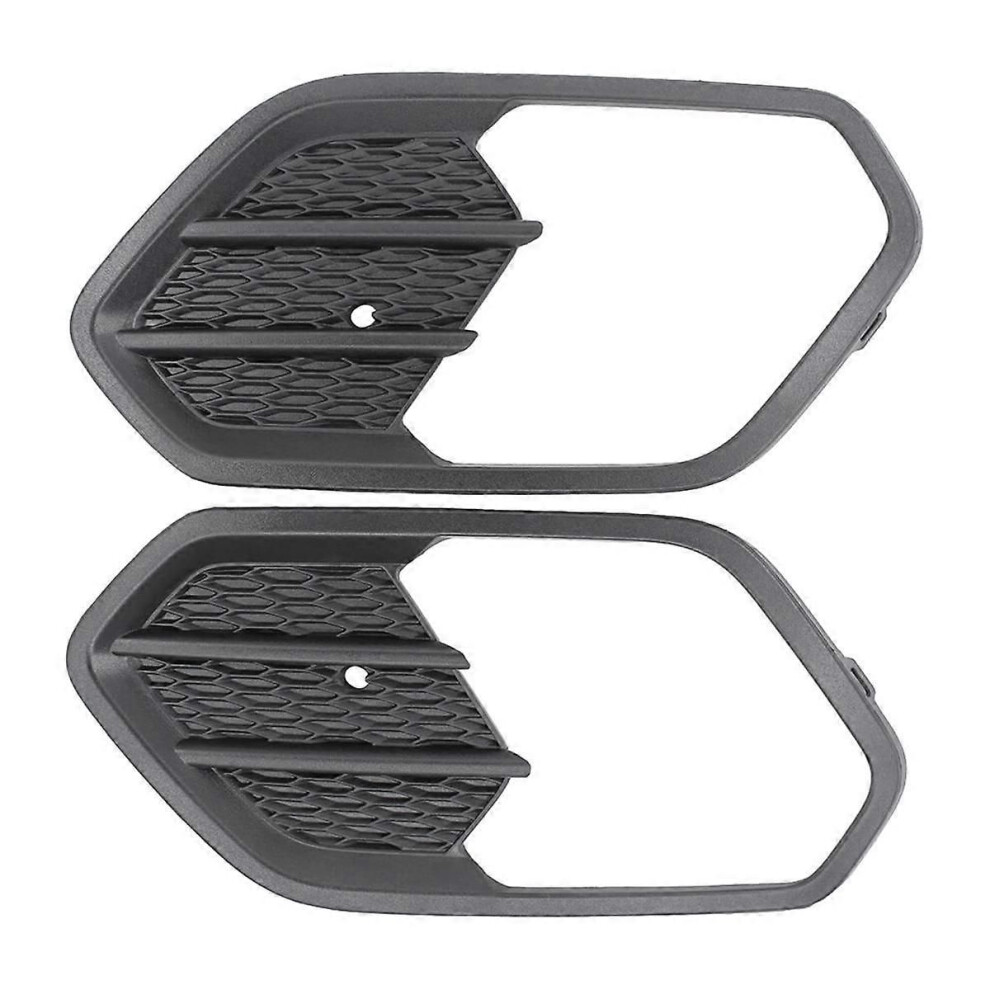 Car Front Bumper Fog Frame Grille Cover Gj5z17k946aa Gj5z17k946ab For Ford Escape Kuga 2017-2019 Light 9152359429184