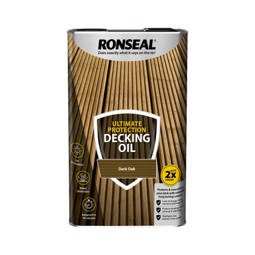 Ronseal Ultimate Decking Oil 5L Dark Oak [37295]
