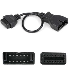 12 Pin OBD1 to OBD2 16 Pin Adapter Connector Cable for Car Diagnostic Scanner Tool
