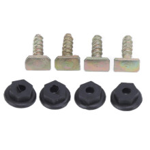 Front wheel arch trim clips with screws 12290 replacement for Opel Corsa 2000-2006