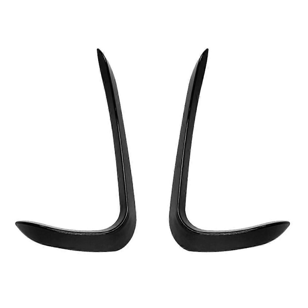 Car Front Bumper Splitter Spoiler Trim Fog Canard For X6 F16 2015-2019 Car Decoration Parts,B Light 9152359429443