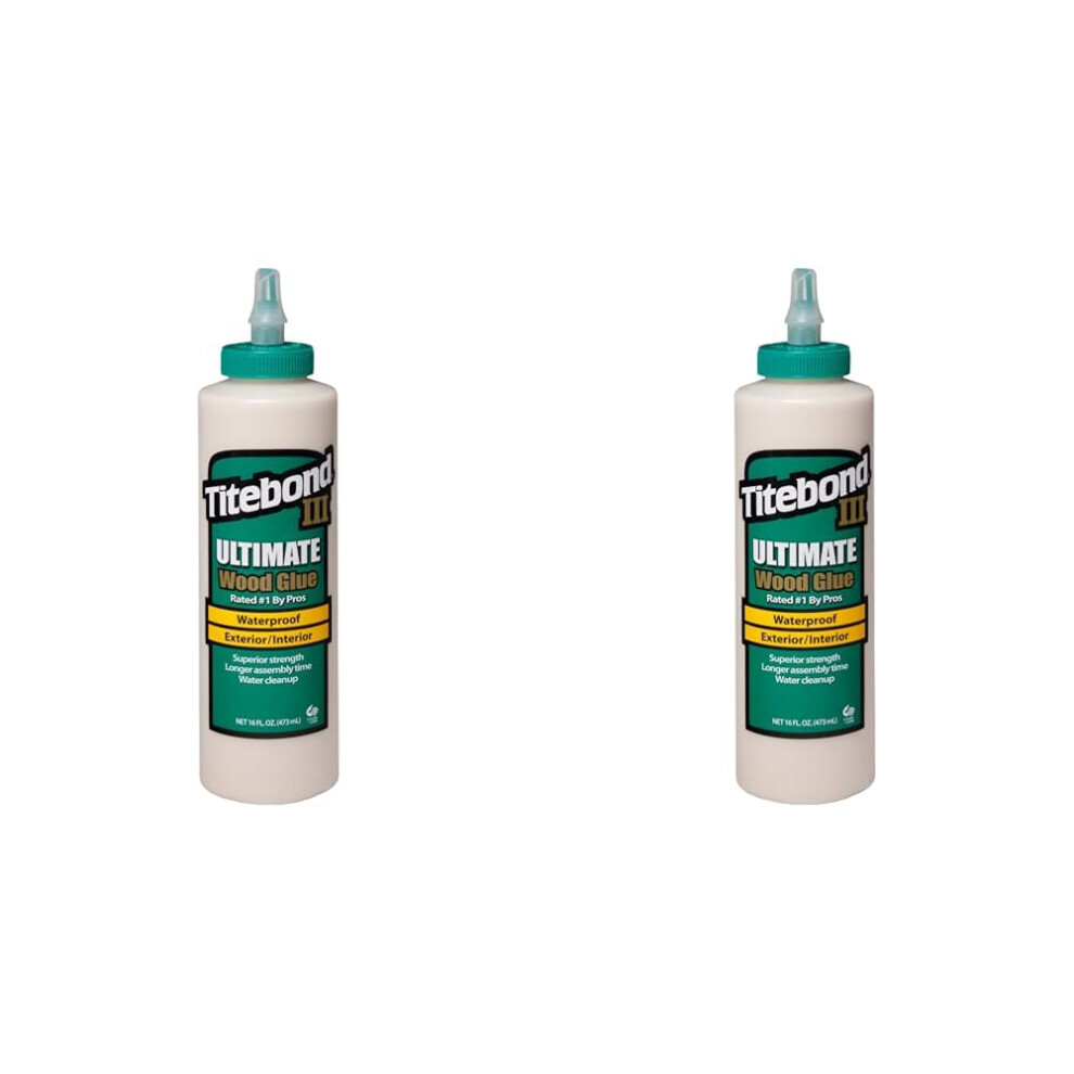 Titebond 1414 Lll Ultimate Wood Glue 16Fl Oz Pack Of 2 4703309329839
