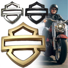 Emblema 3D in metallo per serbatoio moto, adesivo universale per serbatoio carburante compatibile con
