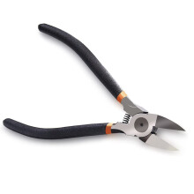 BOENFU Precision Wire Cutter, 6 Inch Wire Flush Cutters Ultra Sharp Side Cutter Clippers with Longer Flush Cutting Edge, Ideal Wire Snips for Craftin