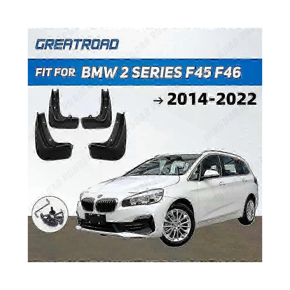 2025 2 Series F45 F46 Mud Flaps Splash Guards Mudguards Fender Accessories 2014-2022 9152359430265