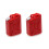 2Pcs Mini Simulation Fuel Tank Decoration Tools,Red 1