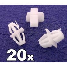 20X V40 S40 Sill Trim Clip Fastener Clamp For Side Skirt & Sill Trim Replacement