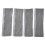 2 Pack Refrigerator Door Handle Cover Protector Fridge, (Gray) 1